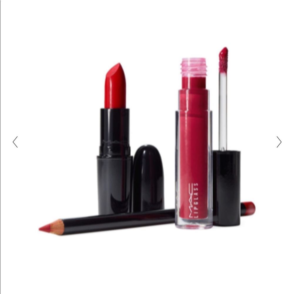 MAC Starlit Lip Bag: Red